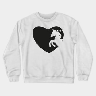 Horse lover gift for girls & women who love horses Crewneck Sweatshirt